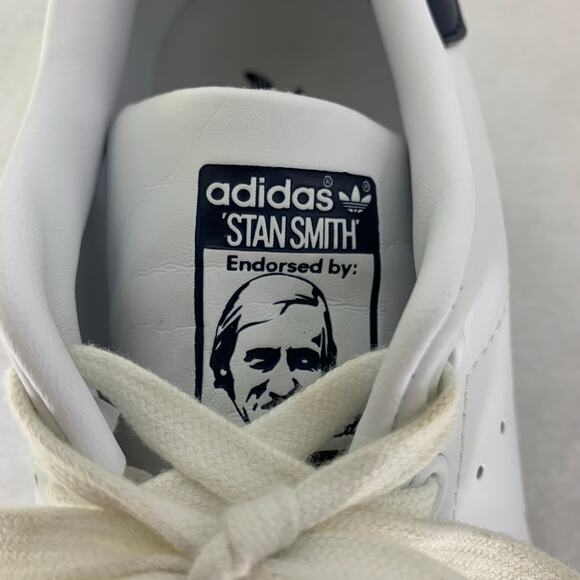 Adidas Stan Smith Tennis Shoes Sneaker White Lace Up Women - Picture 4 of 10